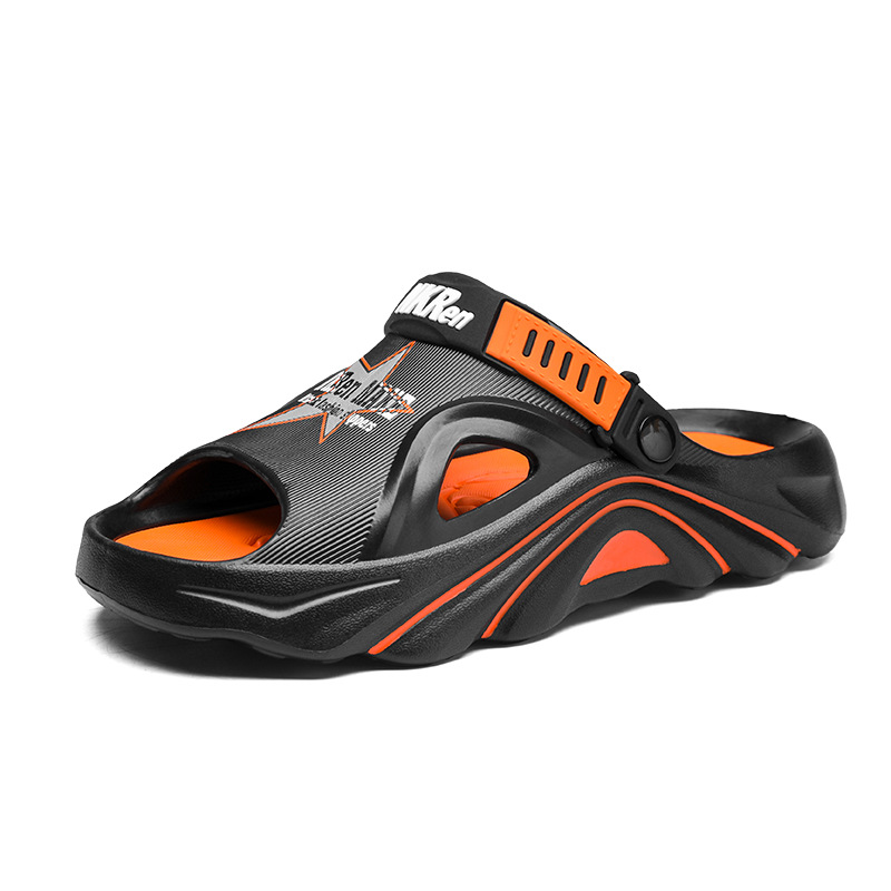 Hoogwaardige zomerslippers voor heren met hak, geschikt voor autorijden en werk, multifunctioneel, antislip, slijtvast en ideaal voor op het strand._voghion.com