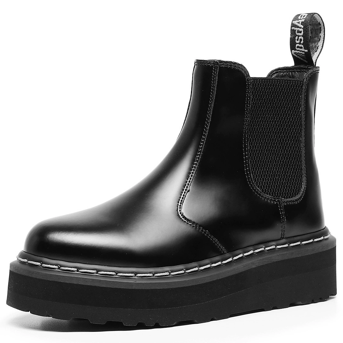 Martens, chelsea, полусапожки, туфли, натуральная кожа