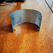 批发858蓝牙音箱金属喇叭网罩音响烤漆铁网家庭影院扬声器冲孔网