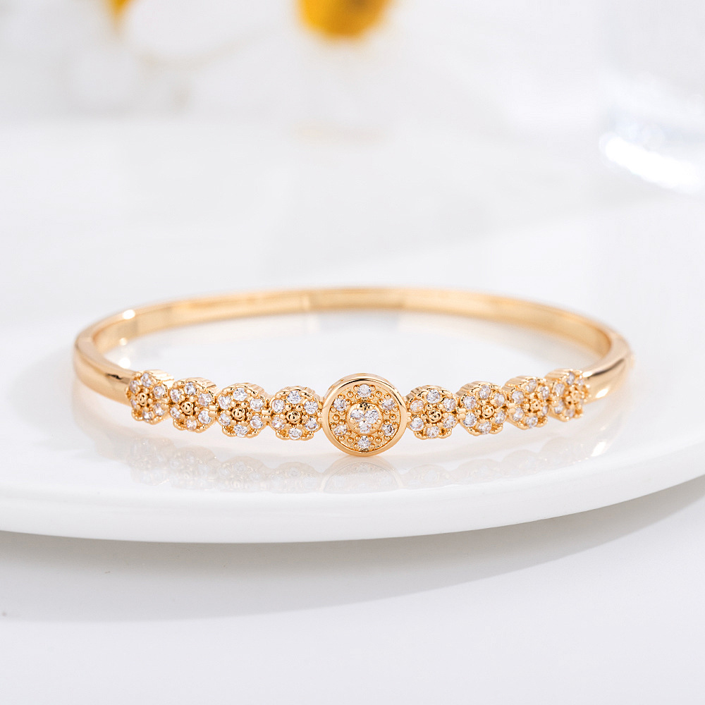 Seiko pulsera de círculo de diamantes femenina moda personalidad universal nicho lujo ligero joyas al por mayor