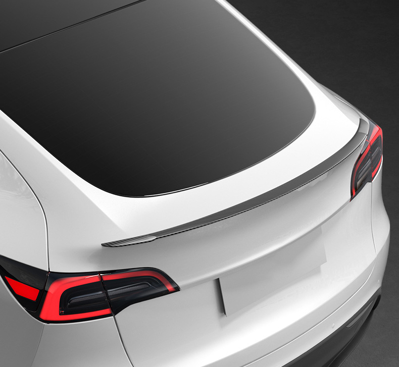Carbon Fiber Rear Wing Is Suitable for the Modified Version of Tesla's New Model Y/3 Original High-Performance P Version Body Kit