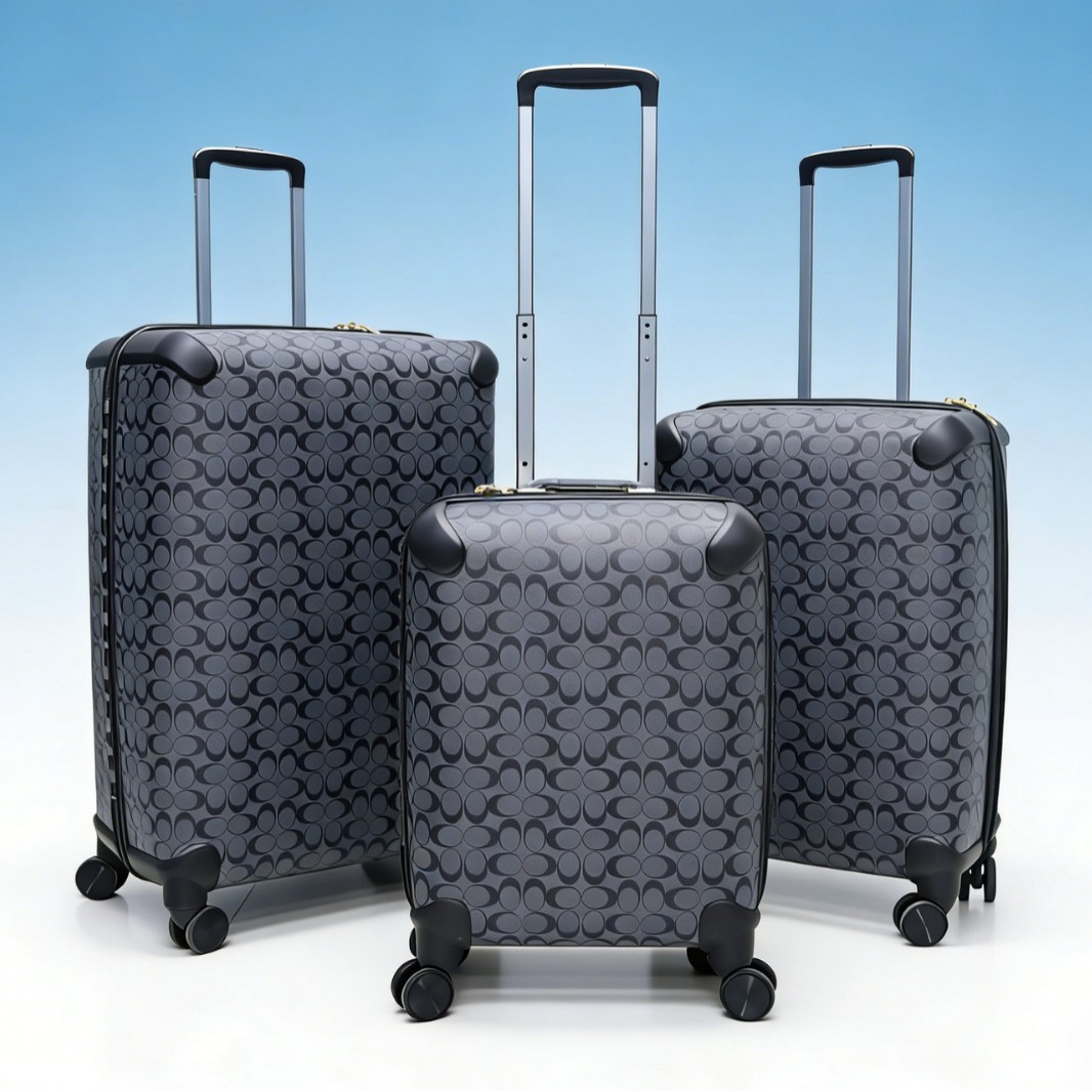 Una caja de material Pu de la Caja de trolley de 20 / 24 / 28 pulgadas con rueda universal silenciosa a prueba de humedad y resistencia a la caída
