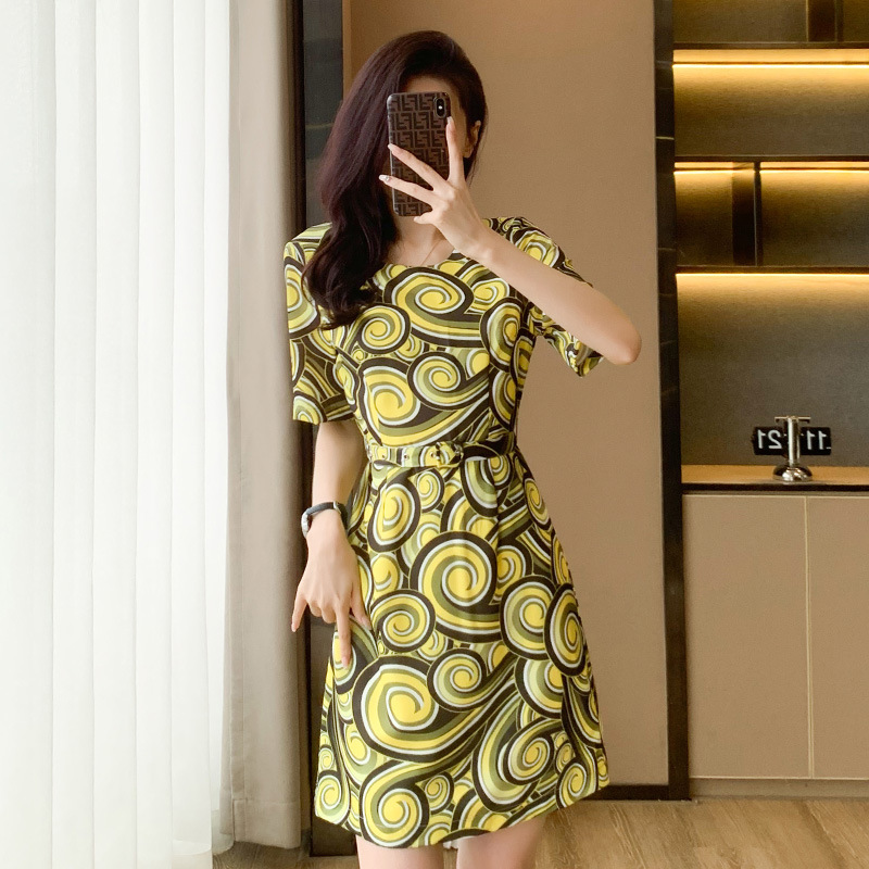 C8035 1220K VÁY ĐẦM LIỀN THÂN NỮ DONTDN DÁNG ÔM BODY GỢI CẢM SEXY NGẮN TAY MÙA HÈ HỌA TIẾT HOA THỜI TRANG NỮ G04 SẢN PHẨM MỚI