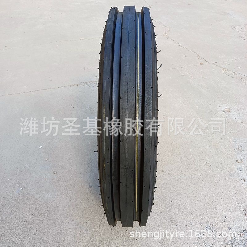 拖拉机轮胎 前轮导向 厂家直供 550-16双沟轮胎