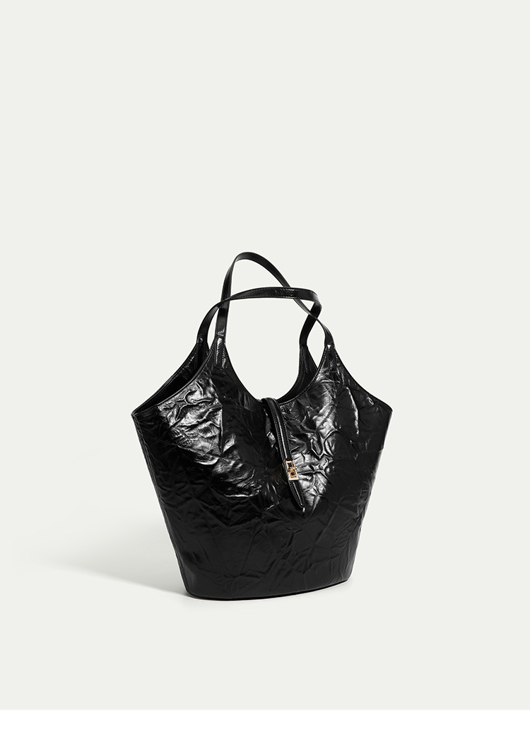 Borsa da giardino in rilievo 2024 Borsa a tracolla portatile di grande capacità da donna con cestino per verdure per pendolari_voghion.com