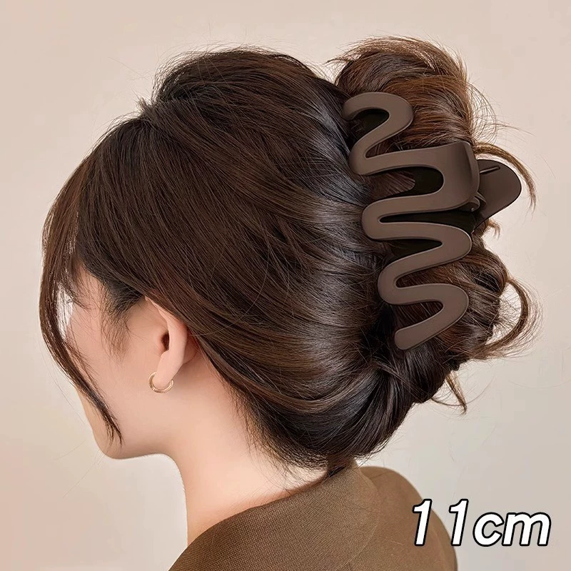 Заколка для crab hair, большая акула зажим, яркий запоминающийся стиль, наборы размеров (7–15 см)