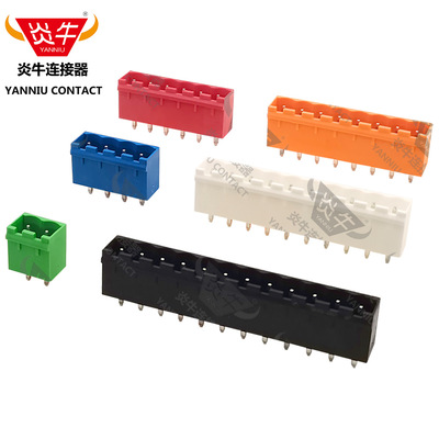 5.08mm炎牛凤凰PCB接线端子针座YN2EDGVC/KF/2EHDVC/MSTBVA2.5-G