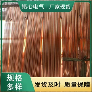 加工定制铜包钢接地棒20mm 镀铜圆钢 铜覆钢接地棒16*2500 17.2mm