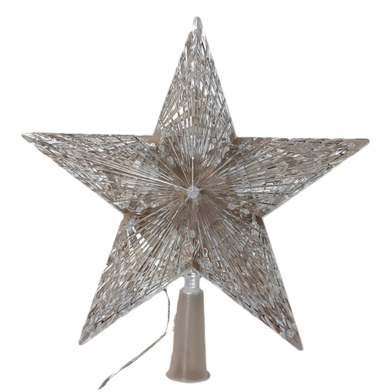 Nuevo LED árbol de Navidad árbol de luz estrella superior color mágico línea de cuero luz vacaciones decoración Bluetooth APP control remoto DIY LUZ DE Navidad