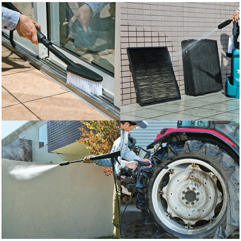 Lavadora de automóviles de alta presión de Makida Makida 1800W bomba de lavado de automóviles de alta potencia de 220v HW1300 portátil HW120 image 2