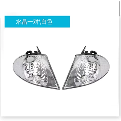 corner light turn signal headlight – Dönmə işıqları - crystal-white-pair