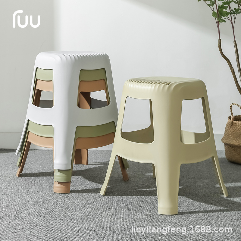 Estantería de baño de los niños antideslizante hogar silla baja estera del pie del inodoro baño pequeño taburete de baño al por mayor de plástico