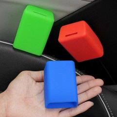 自動車シートベルトソケットカバー傷防止汎用車載シートベルトベース保護カバー装飾防塵シリカゲル