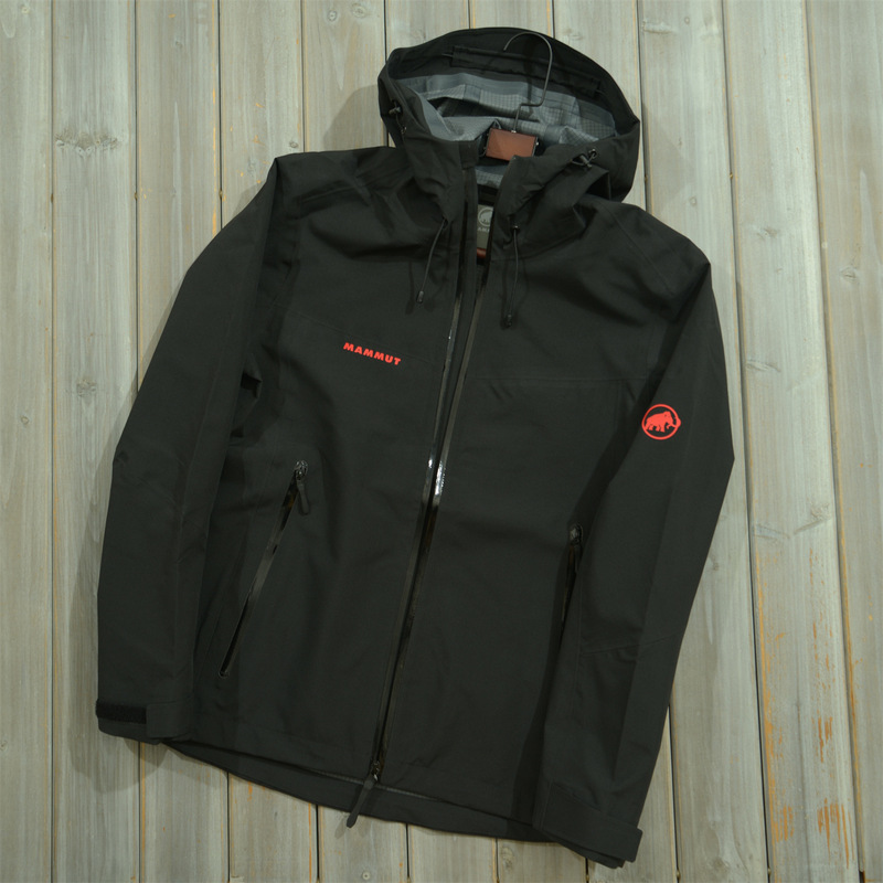 MAMMU Autumn Men's and Women's Windproof Waterproof Fully Sealed Hooded Jacket Outdoor Casual Hardshell Jacket