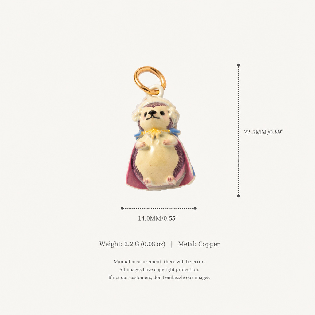 10. Cloak Hedgehog Pendant