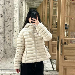 毒家现货原标M蒙家INS网红款短款鹅绒加厚修身羽绒服夹克外套女装