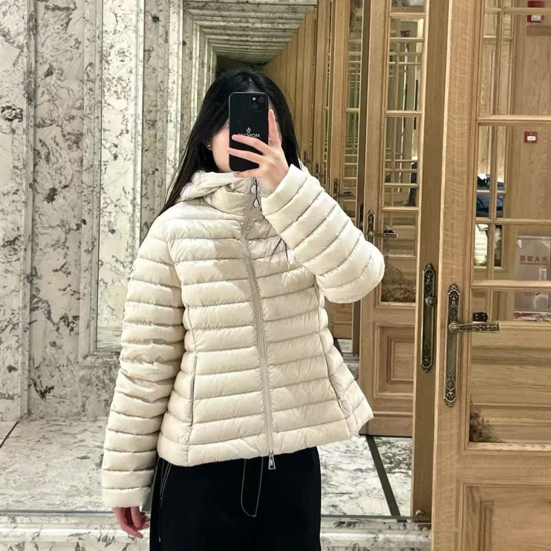 毒家现货原标M蒙家INS网红款短款鹅绒加厚修身羽绒服夹克外套女装|undefined
