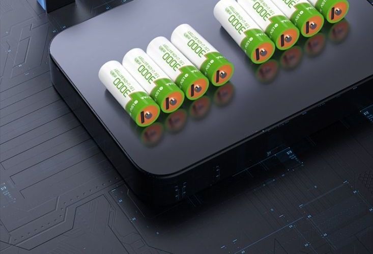 No. 5 No. 7 USB Large-Capacity 1.5V Rechargeable Lithium Battery 3000Mwh High-Efficiency Constant Voltage Source Factory Free Shipping on One Piece