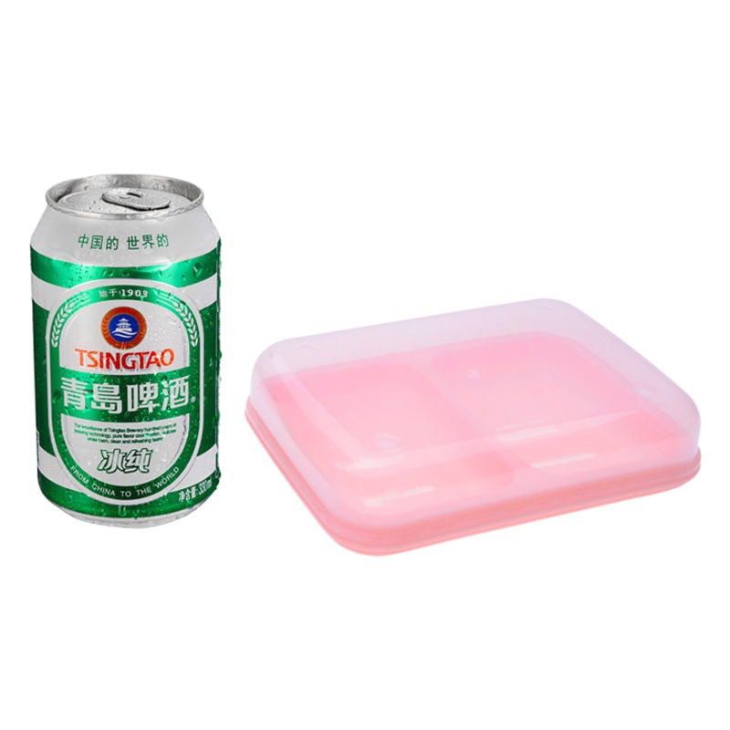 Caja de jabón de doble rejilla de moda drenando caja de jabón de plástico caja de jabón titular caja de jabón impermeable de doble asiento de doble cuerpo con tapa