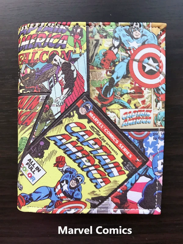 Heroes, short comics, wallet, graffiti