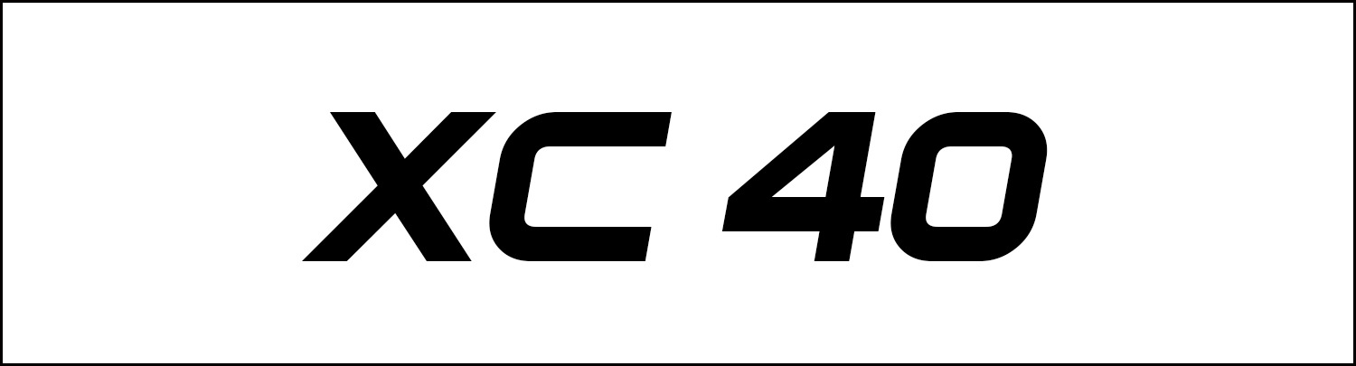 Suitable for VOLVO XC40 rain and rain shield rearview mirror rain eyebrow VOLVO XC40 Window visor