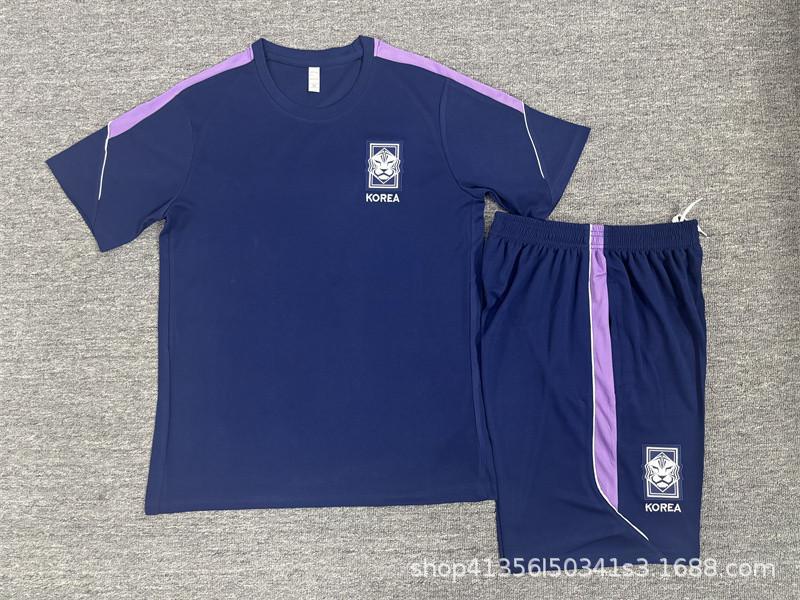 2627 temporada Barcelona Real Madrid Argentina Brasil España fútbol de manga corta trajes de entrenamiento para adultos equipo nacional