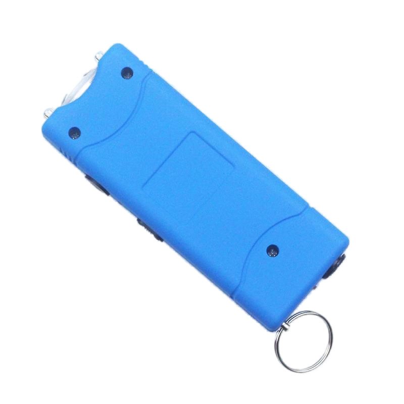 Linterna táctica de moda cruzada de defensa femenina multifuncional Linterna llavero de carga directa