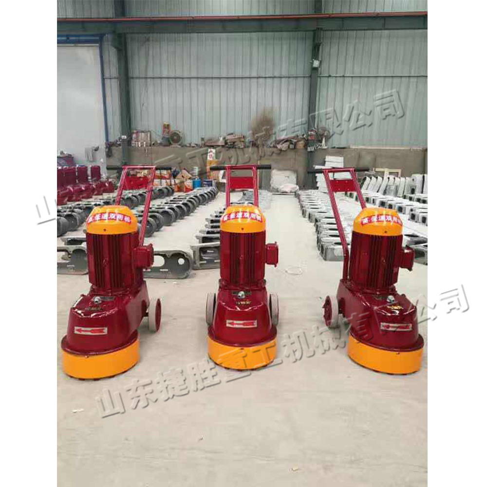 Mini máquina de piedra de molienda tipo empuje manual endurecer piso pulido máquina de molienda puente de carretera eléctrica