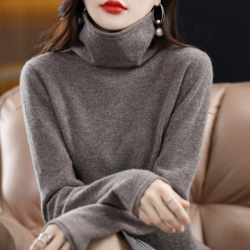 Женский вязаный кашемировый свитер, легкий демисезон, западный стиль, размеры S–XXL