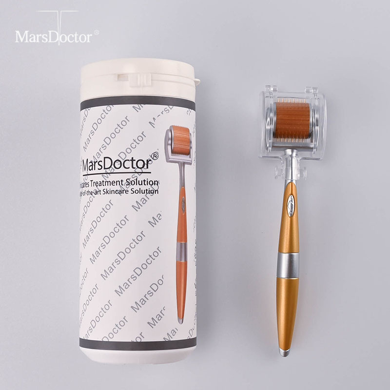 192マイクロニードルローラー手動美容ローラーマッサージニキビ穴美容導入器シームレスチタン合金192ニードル|undefined