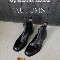 Grape Mama Studiolee Crease Fashion Versatile Round Toe Thick Sole Cylinder Chelsea Boots for Women Spring Autumn