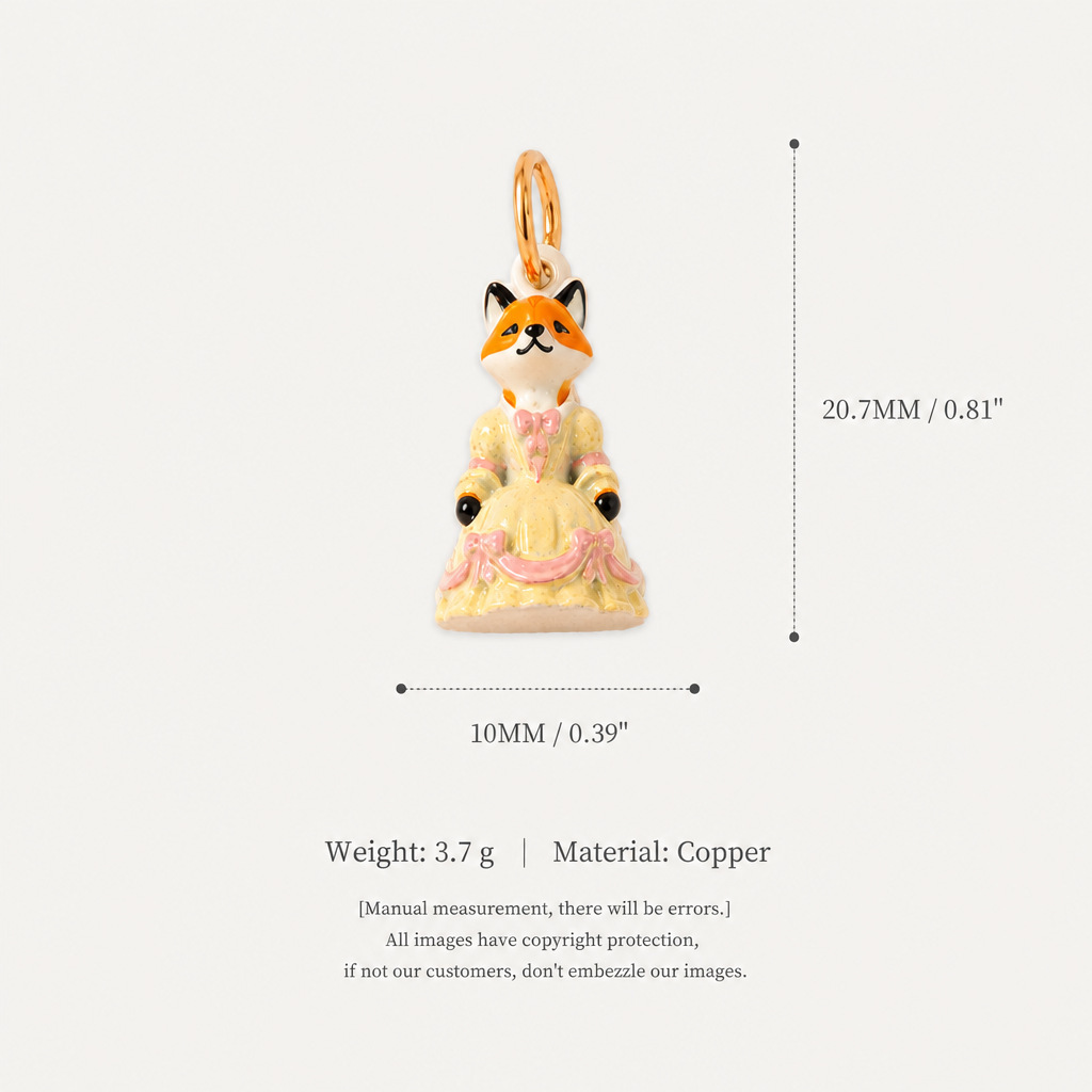 4. Princess Fox Pendant