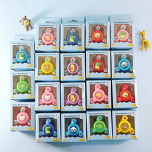 植物精油啪啪圈儿童户外闪光防护手环可爱旋转陀螺卡通防护拍拍表