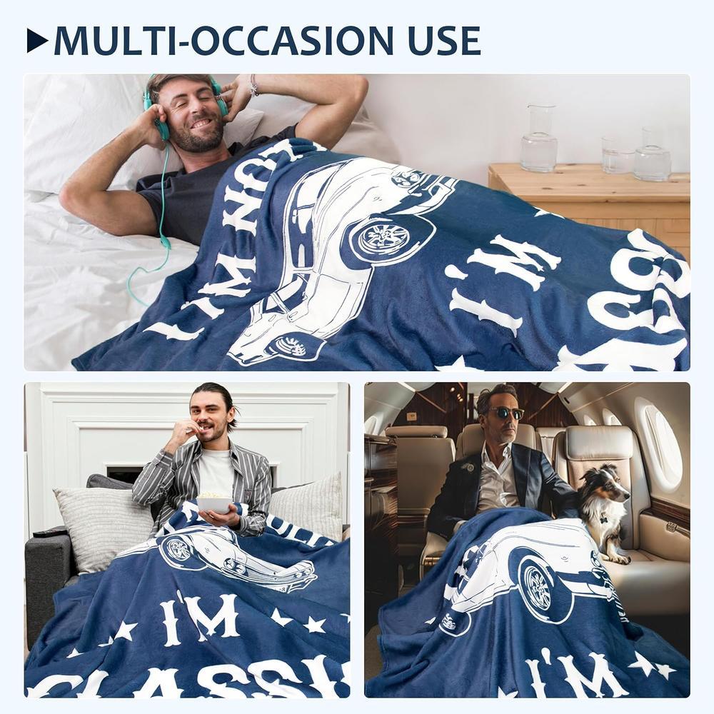 Мужское памятное одеяло, подарок на день рождения