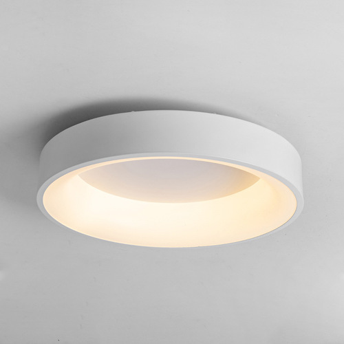 LED bedroom ceiling lamp creative Nordic round ceiling lamp warm and simple living room entrance room ceiling lamp