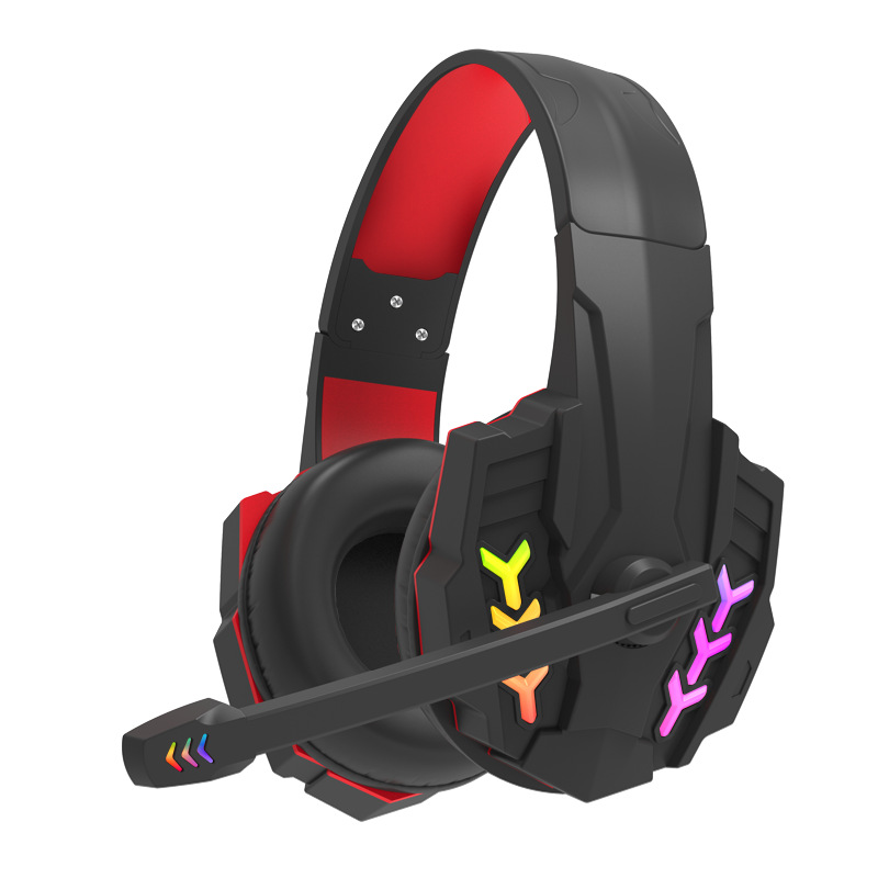 Estricta selección de auriculares G6000 auriculares RGB luminoso computadora portátil de juegos por cable auriculares auriculares en stock