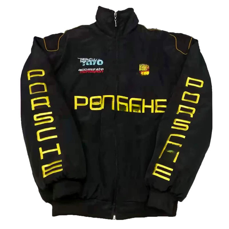 F1 bordado "delgado" nuevo traje de carreras de velocidad con traje de ciclismo de manga larga chaqueta de locomotora