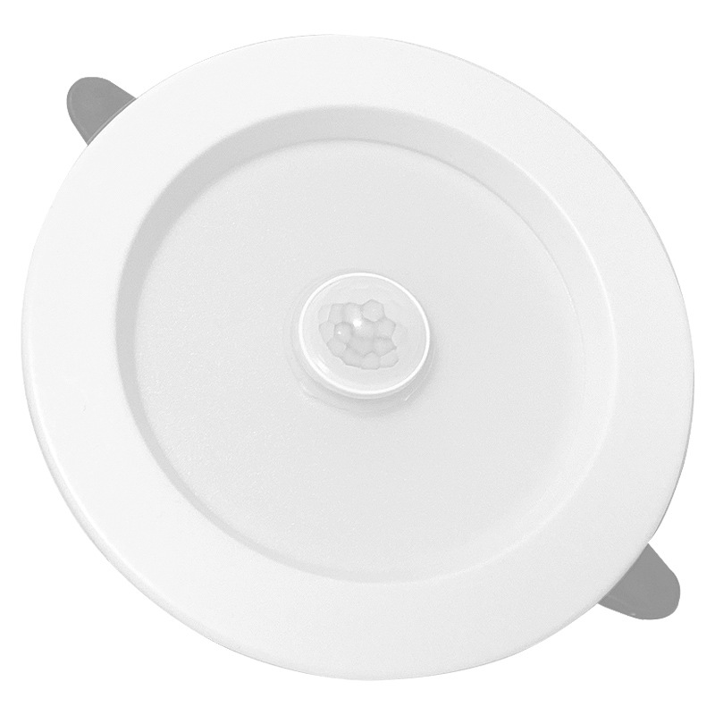 Cuerpo inducción led downlight hogar lámpara de techo incorporado radar inteligente hogar infrarrojo pasillo proyector proyecto