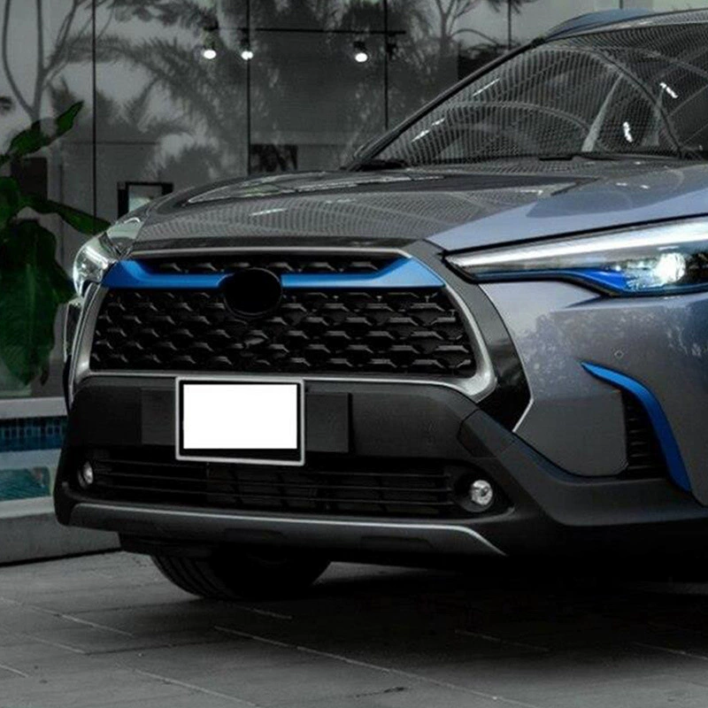 Подходит для Toyota 20 Corolla Cross модификации подходит для оригинального украшения сетчатой решетки яркой полосы
