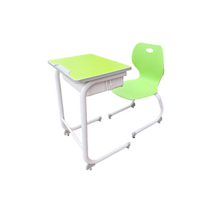 School Classroom Desks and Chairs, Cram School Tables and Chairs Set, Single Children's Desk, Student Desks and Chairs
