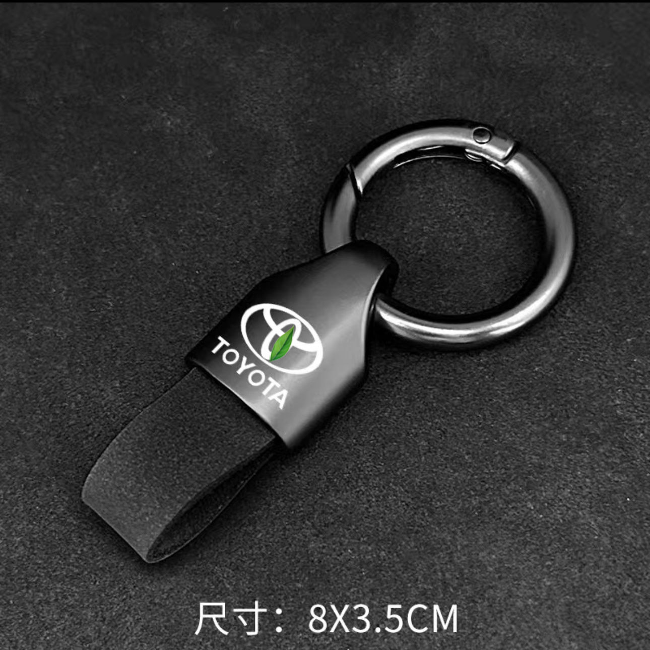 Utilice Volkswagen Honda Benz Audi llavero de coche hebilla colgante para hombre llavero de cuero para evitar pérdidas