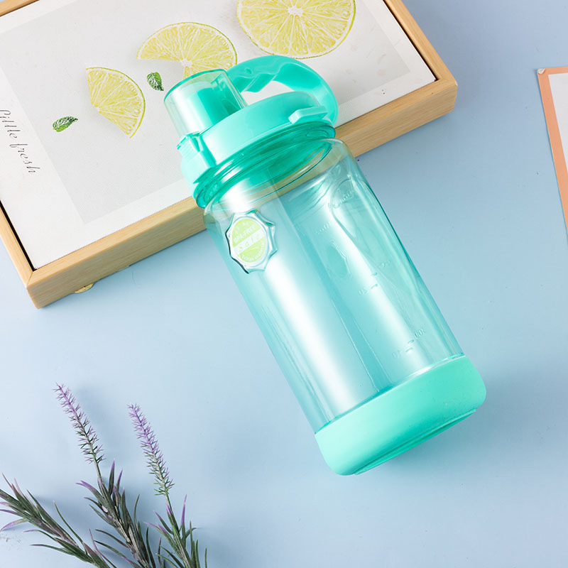 1000ml with silicone space Cup protein powder fitness sports simple plastic space Cup can be used as LOGO