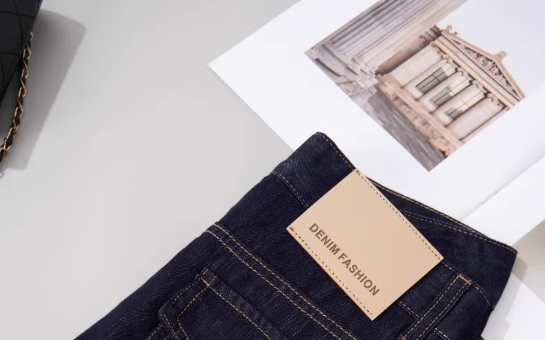 Chân váy denim chữ A Lycell mỏng mùa hè, dáng dài vừa, xẻ tà, rộng rãi tôn dáng — Xanh denim chi tiết 9