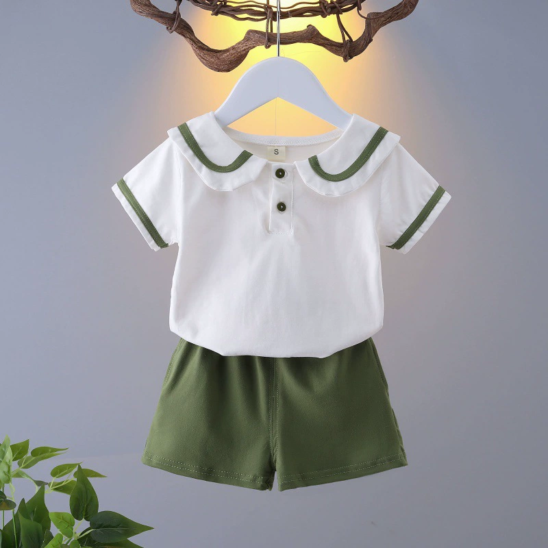 Юни girls' College Wind Set Summer Short JK униформа клетчатая юбка новая детская средняя школа pleated
