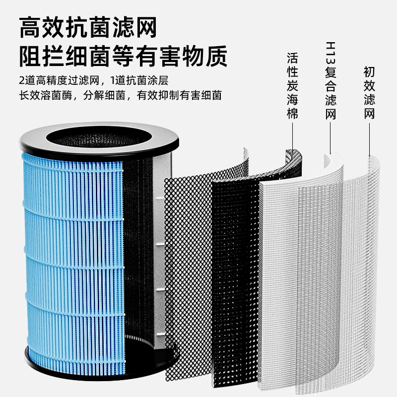Negative Ion Air Purifier (K10) — PM2.5 Filter, Ionizer, Optional Ozone Sterilization