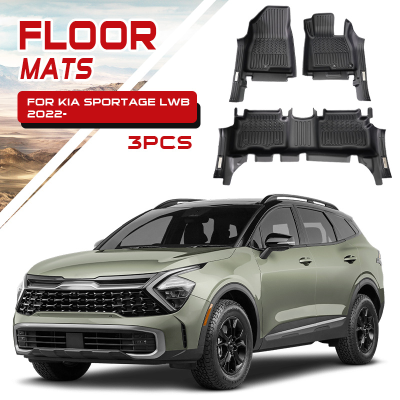 Adecuado para Kia Smart Running alfombrilla especial Kia Sportage Floor mats tapete impermeable con todo incluido