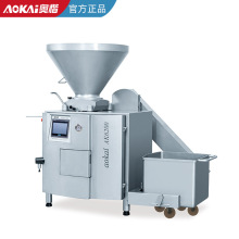 奥楷大型肉食品加工整套流水线 香肠全自动真空灌装机生产线