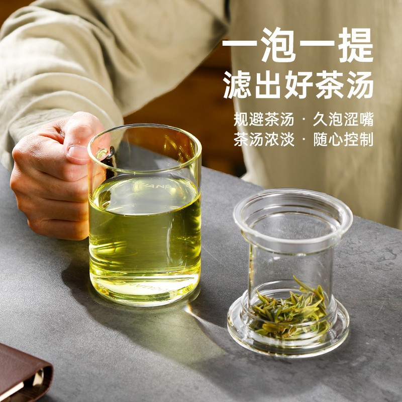 450ml 티컵(투명색) - 고붕규산 유리