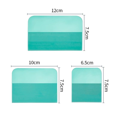 Car cleaning tools – soft - large-medium-and-small-combination-scraper