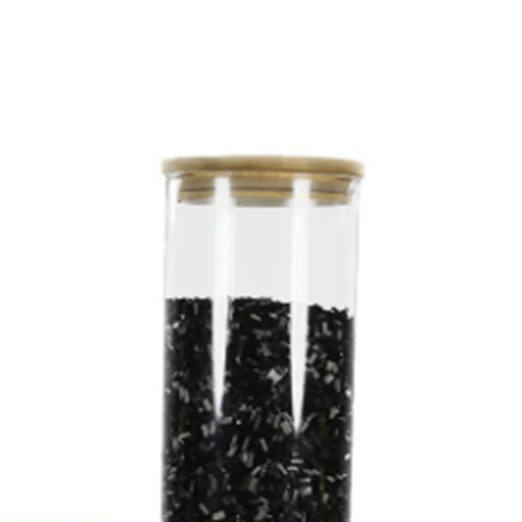 Короткий углеродный волоконный порошок, проводящий, армированный, антистатический материал, модифицированный, легко диспергируемый, университетский экспериментальный углеродный волоконный материал.